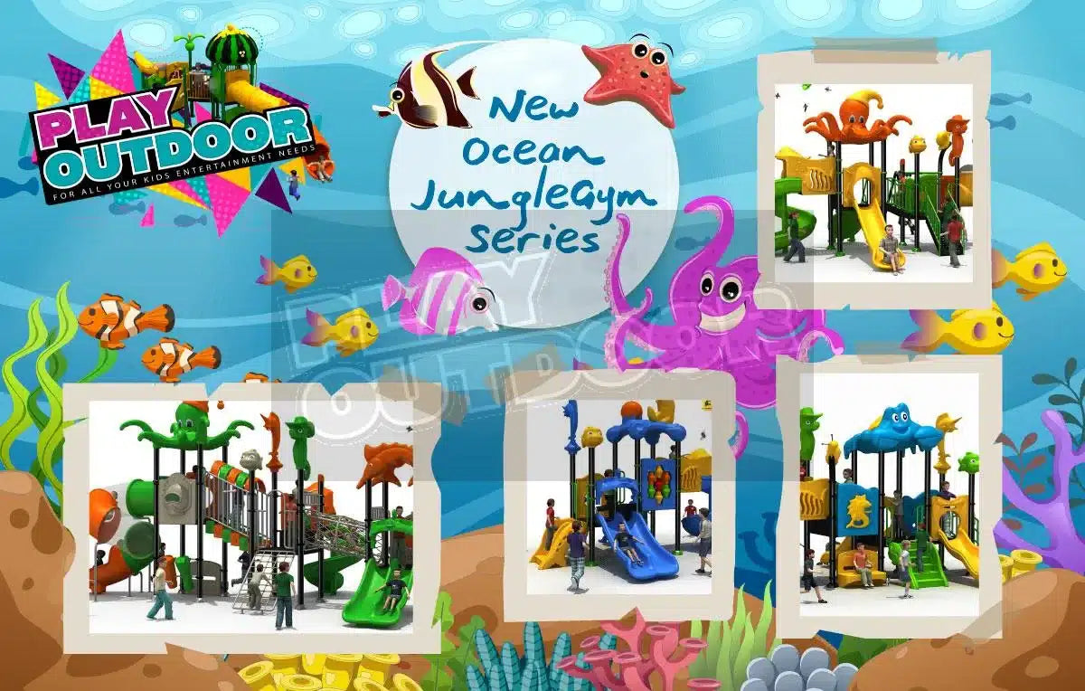 New Ocean Themed Jungle-Gyms – Play Outdoor