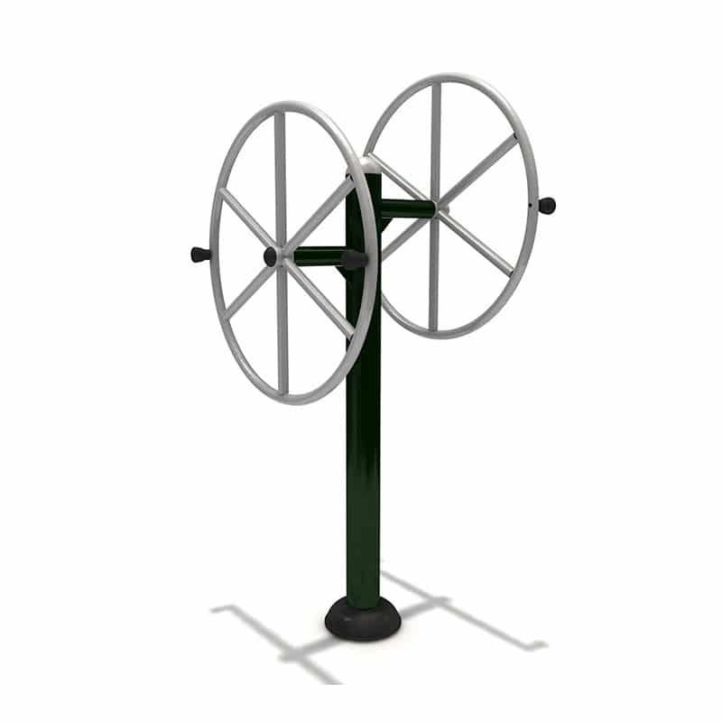 Double Arm Wheels | PO-FE0010 | Outdoor Fitness