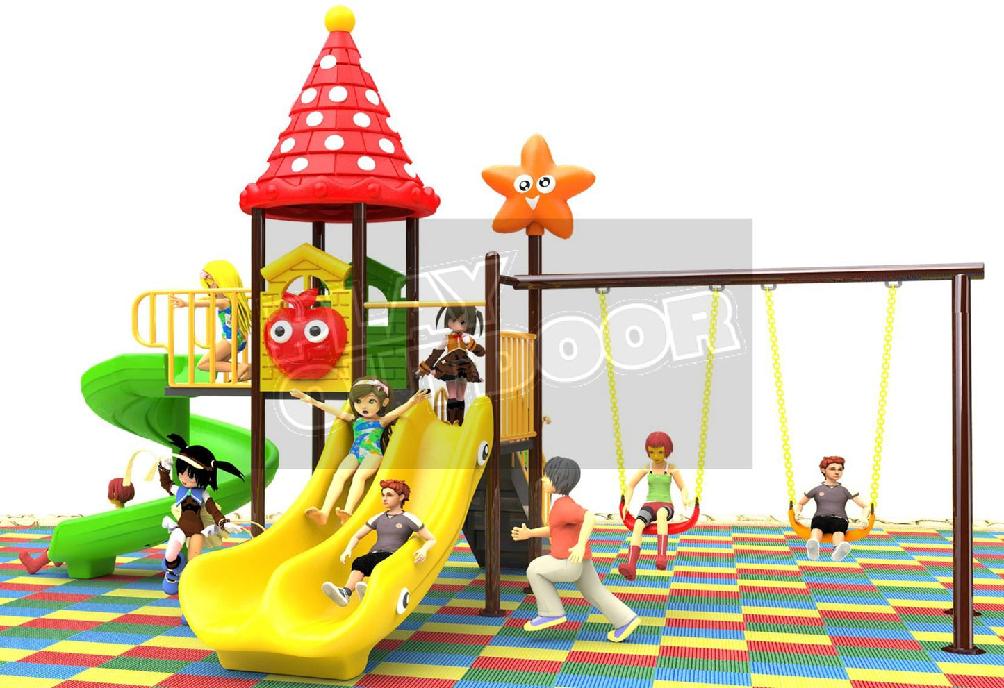 Classic Play Series Jungle-Gym | PO-ZY006