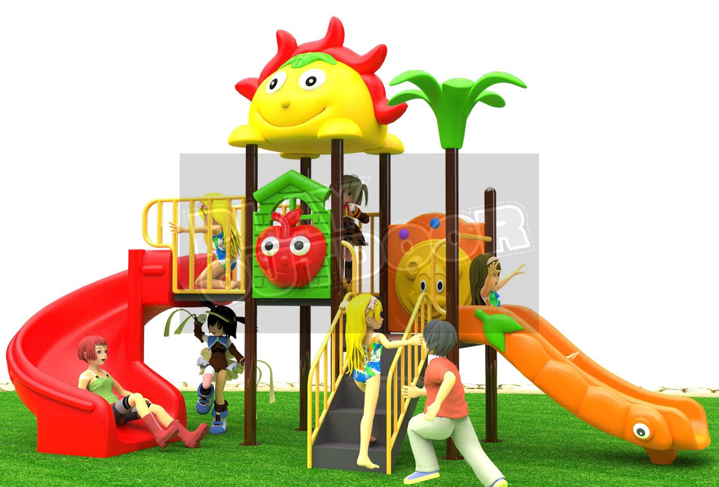Classic Play Series Jungle-Gym | PO-ZY009