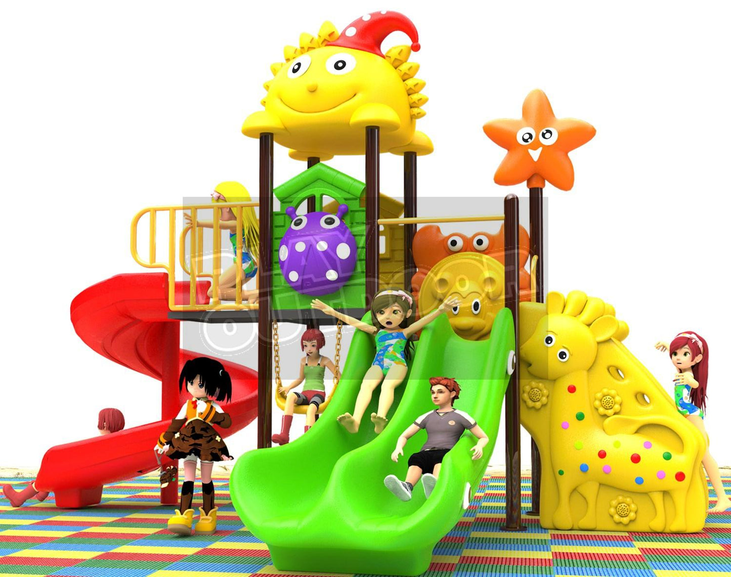 Classic Play Series Jungle-Gym | PO-ZY034