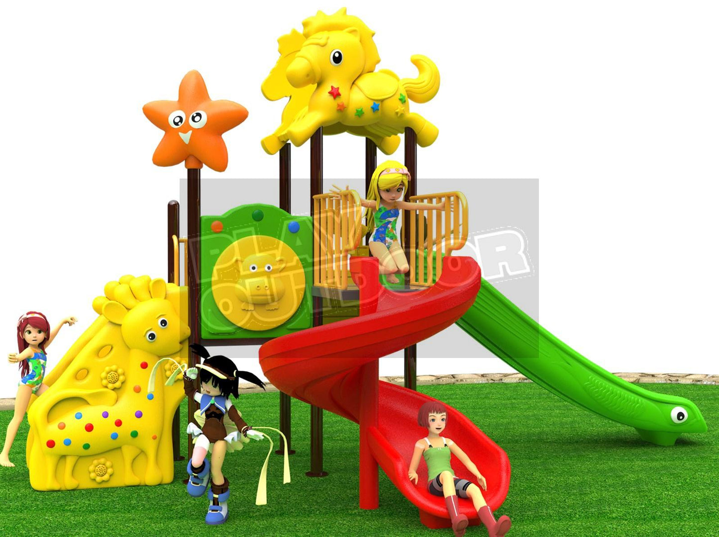 Classic Play Series Jungle-Gym | PO-ZY078