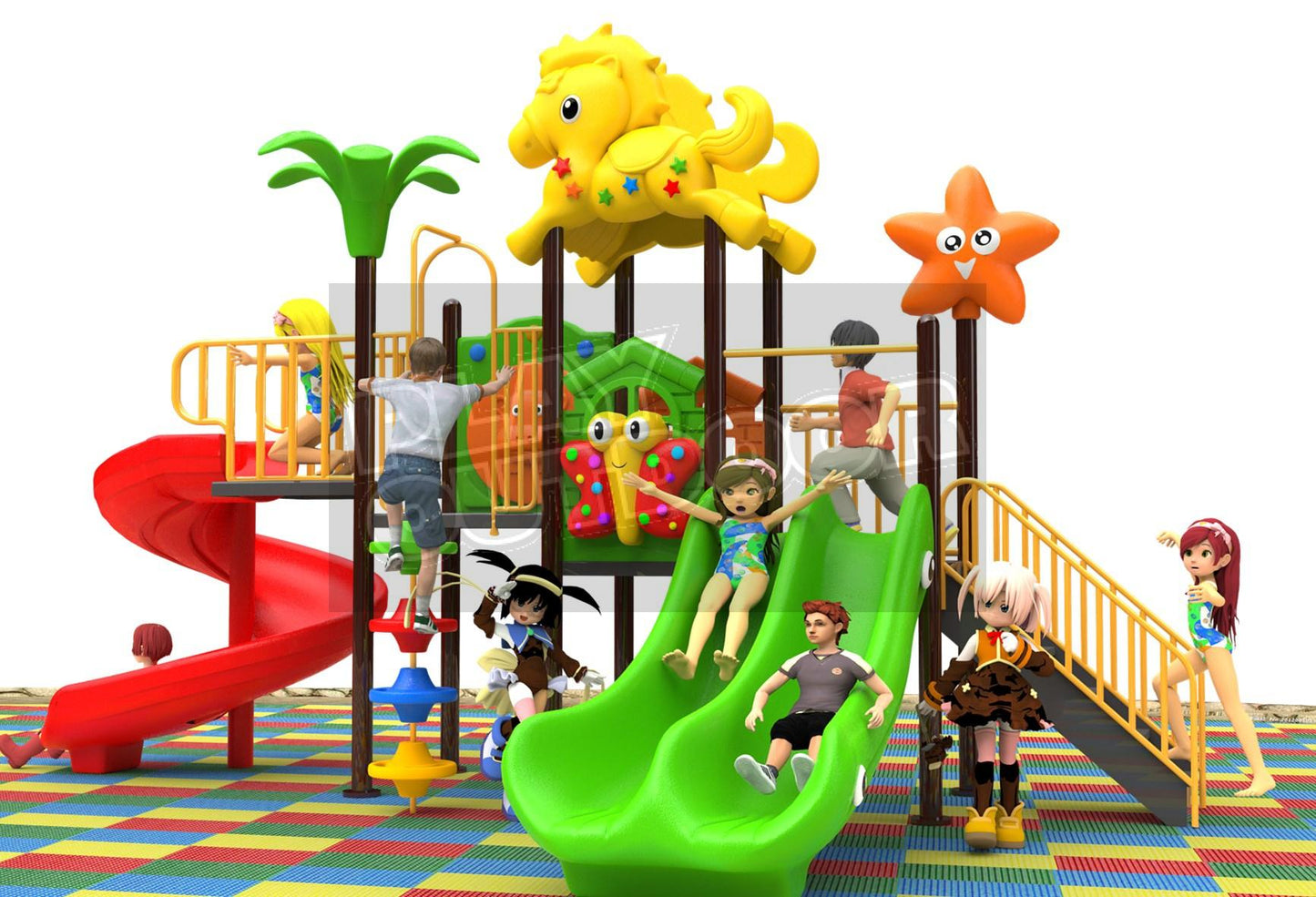 Classic Play Series Jungle-Gym | PO-ZY083
