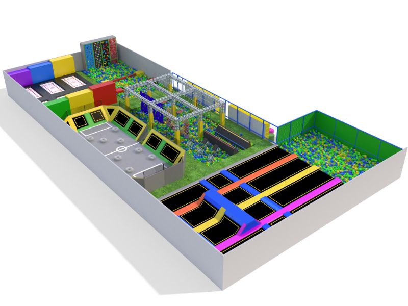 Trampoline Park - Custom Design 1