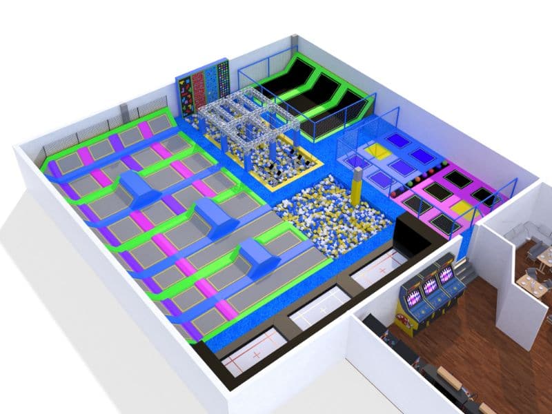 Trampoline Park - Custom Design 7