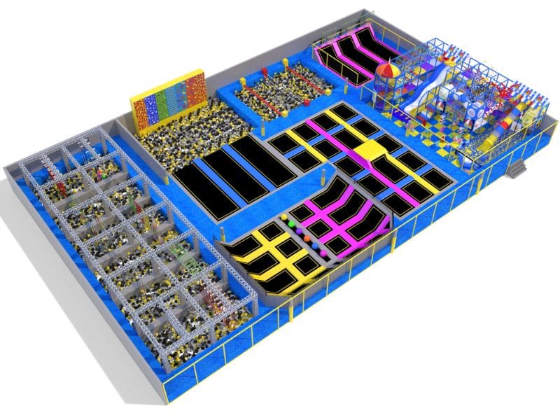 Trampoline Park - Custom Design 4