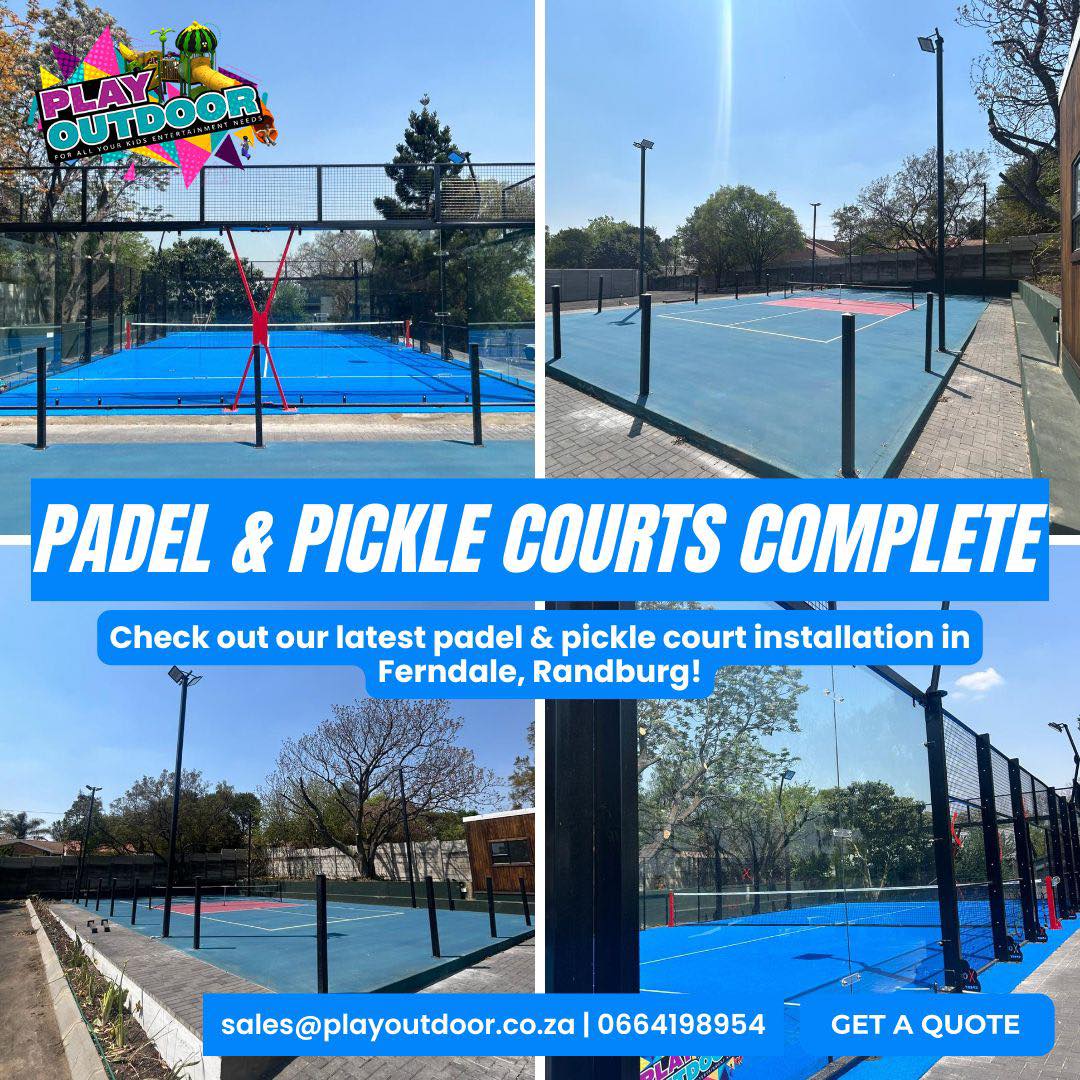 Pickleball Installation: New Courts Now Open in Ferndale, Randburg