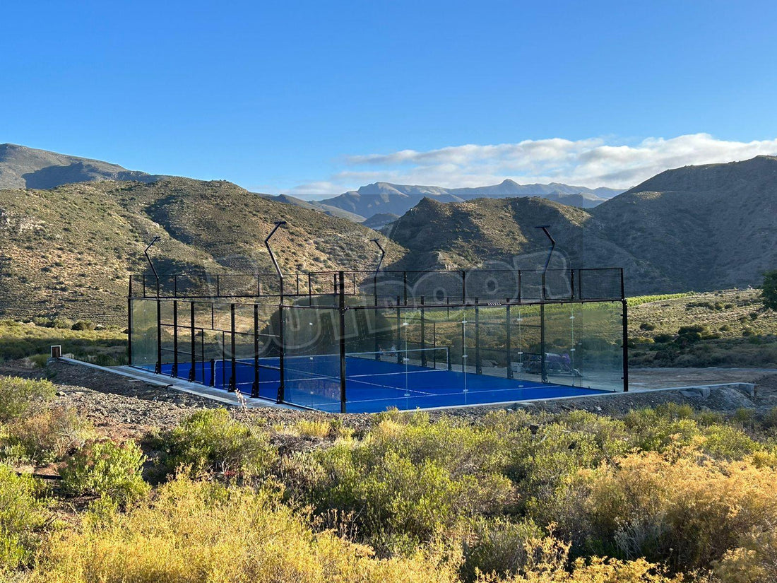 Padel Court Build - Cabine du Cap Montagu