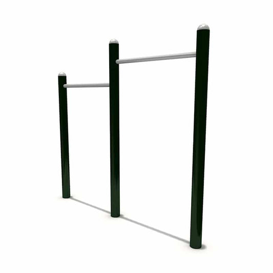Double Uneven Bar | PO-FE0041 | Outdoor Fitness