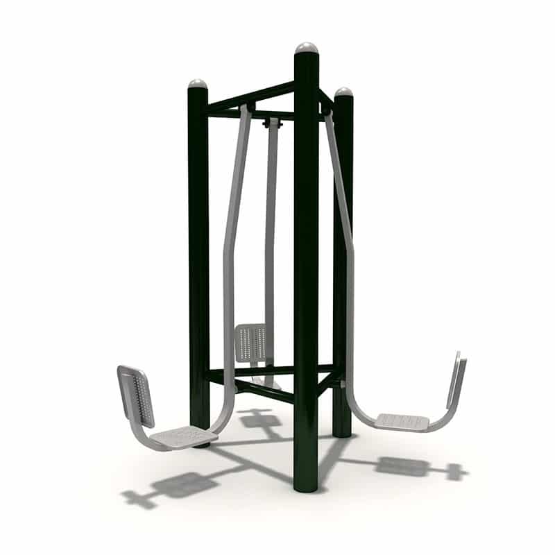 Triple Leg Press Station | PO-FE0067 | Outdoor Fitness