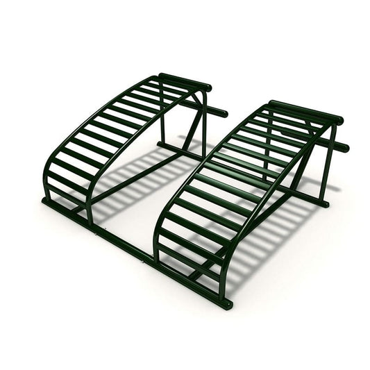 Double Sit-up Board | PO-FE0069 | Outdoor Fitness