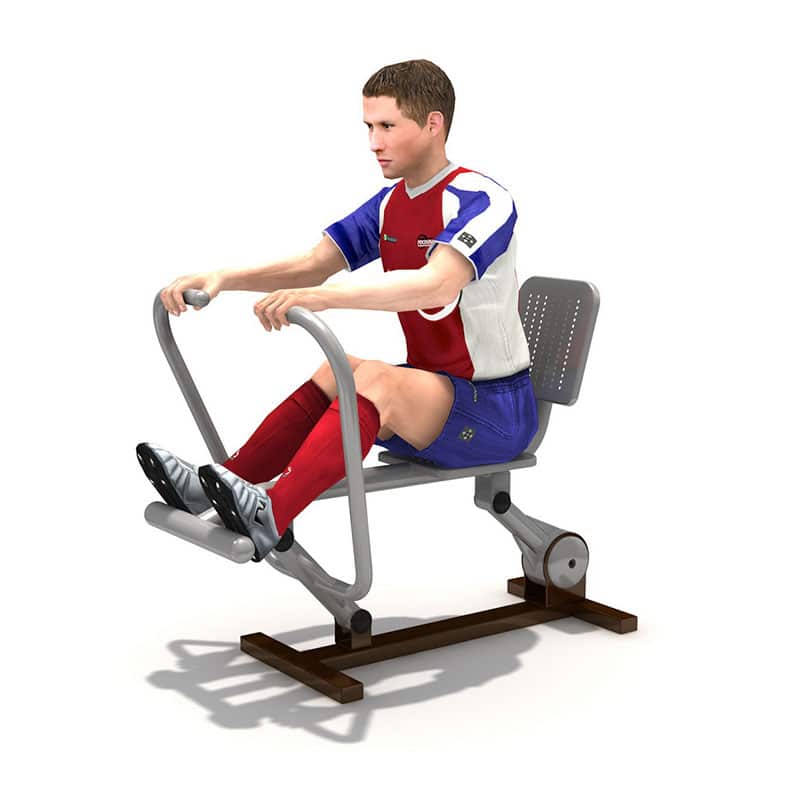 Single Hand Rower Machine Single Rowing Machine | PO-FE0122 | Outdoor Fitness – Play Outdoor