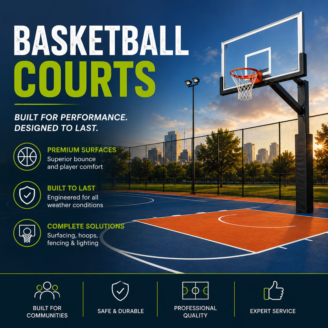 Basketball Court Installations