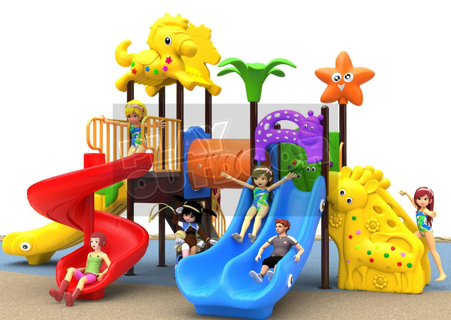 Classic Play Series Jungle-Gym | PO-ZY043