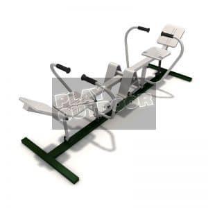 Double Rowing Machine | PO-FE0052 | Outdoor Fitness