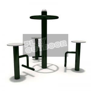 Triple Seated Hip Twister | PO-FE0071 | Outdoor Fitness