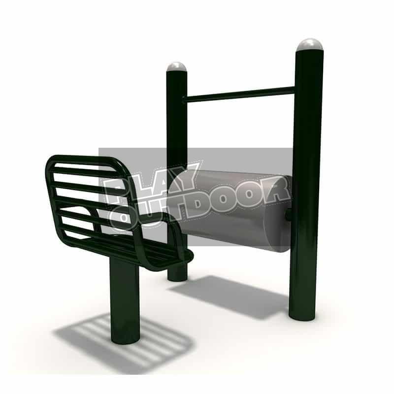 Seated Legs Rolling Trainer | PO-FE0079 | Outdoor Fitness