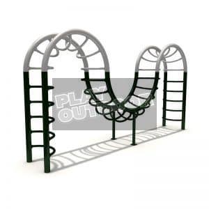 Jungle Gym(S Style Climbing Frame) | PO-FE0082 | Outdoor Fitness