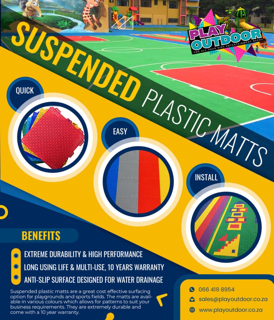 Suspended Plastic Matts