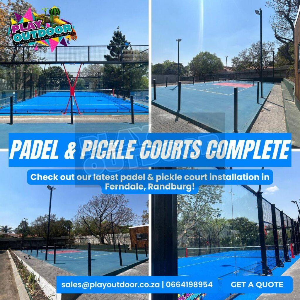 Pickleball Installation: Ferndale, Randburg 